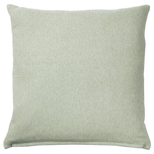 SANDTRAV - Cushion, grey-green/white, , 45x45 cm
