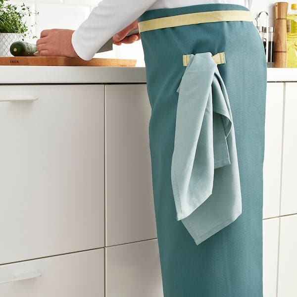 SANDVIVA - Waist apron, blue, 69x65 cm - best price from Maltashopper.com 90467942
