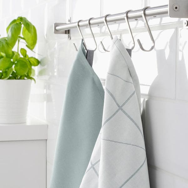SANDVIVA - Tea towel, blue, 35x35 cm - best price from Maltashopper.com 80464388