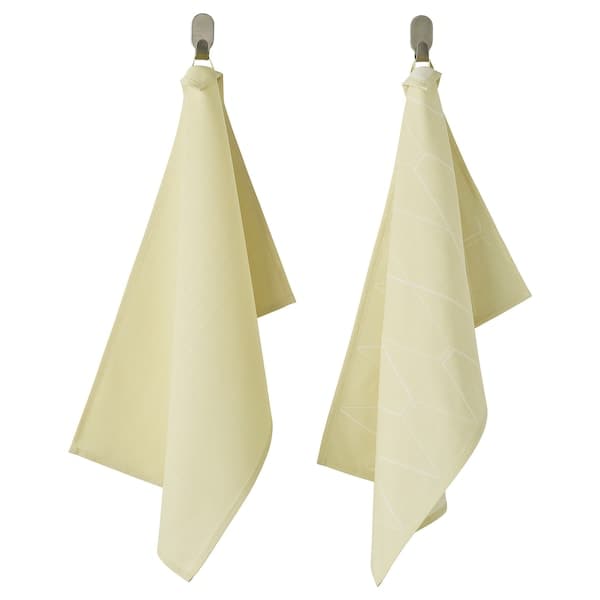 SANDVIVA - Tea towel, yellow, 40x60 cm - best price from Maltashopper.com 00473117