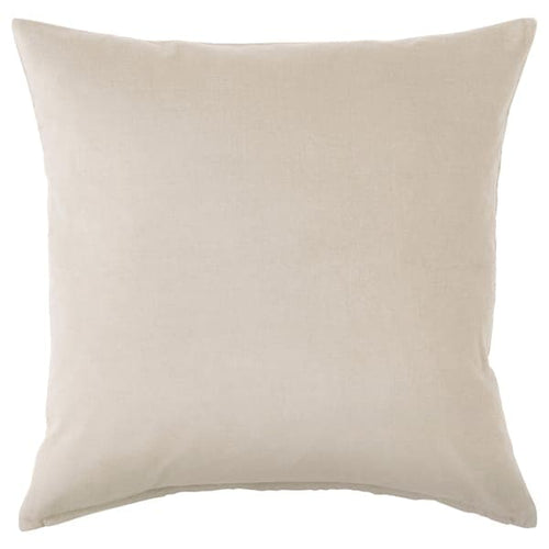 SANELA - Cushion cover, light beige, 50x50 cm