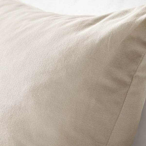 SANELA - Cushion cover, light beige