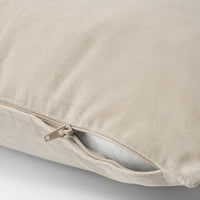 SANELA - Cushion cover, light beige, 50x50 cm - best price from Maltashopper.com 90321030