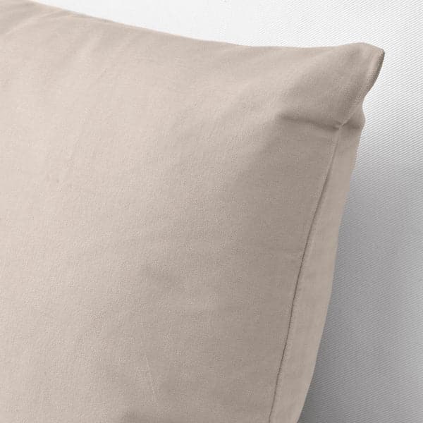 SANELA - Cushion cover, light beige, 40x58 cm - best price from Maltashopper.com 20531017
