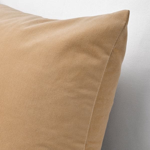 SANELA - Cushion cover, yellow-beige, 40x58 cm - best price from Maltashopper.com 90531009