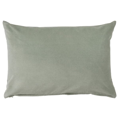 SANELA - Cushion cover, pale grey-green, 40x58 cm