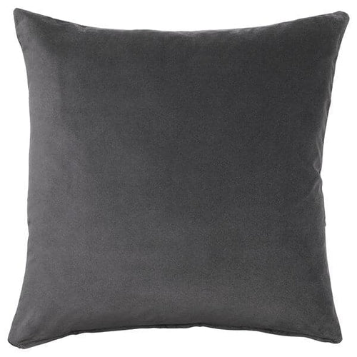 SANELA - Cushion cover, dark grey, 50x50 cm