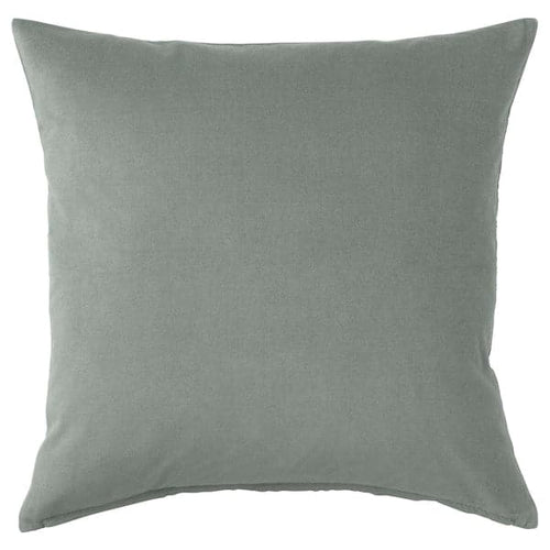 SANELA - Cushion cover, grey-green, 50x50 cm
