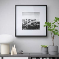 SANNAHED - Frame, black, 50x50 cm - best price from Maltashopper.com 40528165