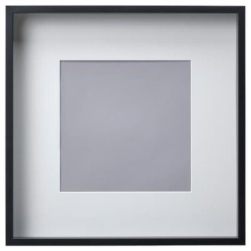 SANNAHED - Frame, black, 50x50 cm