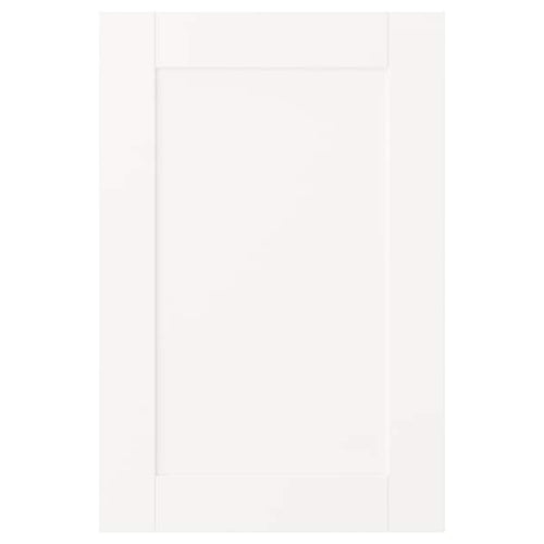 SANNIDAL - Door, white, 40x60 cm