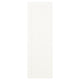 SANNIDAL door with hinges, white, 40x120 cm