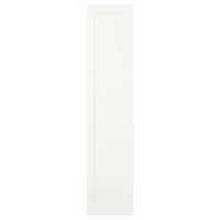 SANNIDAL - Door with hinges, white, 40x180 cm - best price from Maltashopper.com 89243019