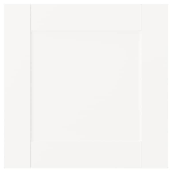 SANNIDAL - Door with hinges, white, 40x40 cm - best price from Maltashopper.com 29243022