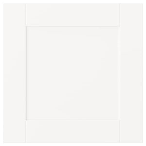 Ikea SANNIDAL - Door with hinges, white, 40x40 cm