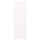 SANNIDAL door with hinges, white, 60x180 cm