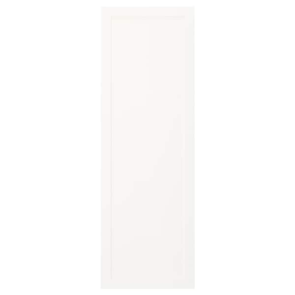 SANNIDAL - Door with hinges, white, 60x180 cm