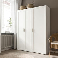 SANNIDAL - Door with hinges, white, 60x180 cm - best price from Maltashopper.com 39243031