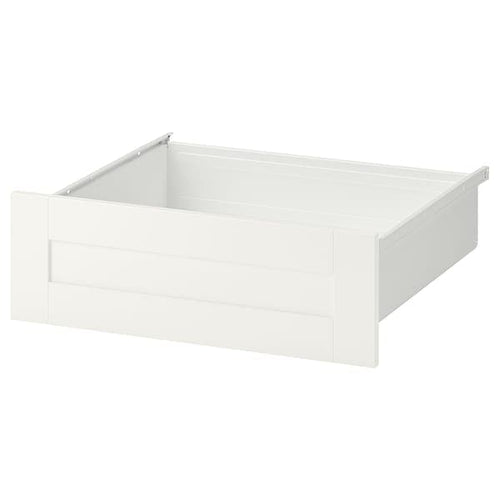 SANNIDAL - Drawer, white/white, 60x57x20 cm