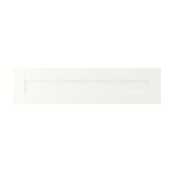 SANNIDAL - Drawer front, white, 80x20 cm - best price from Maltashopper.com 50526458