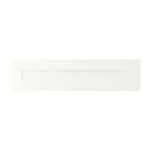 Ikea SANNIDAL - Drawer front, white, 80x20 cm