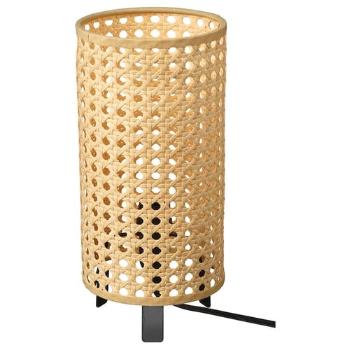 SAXHYTTAN Table lamp - beige/black 26 cm , 26 cm