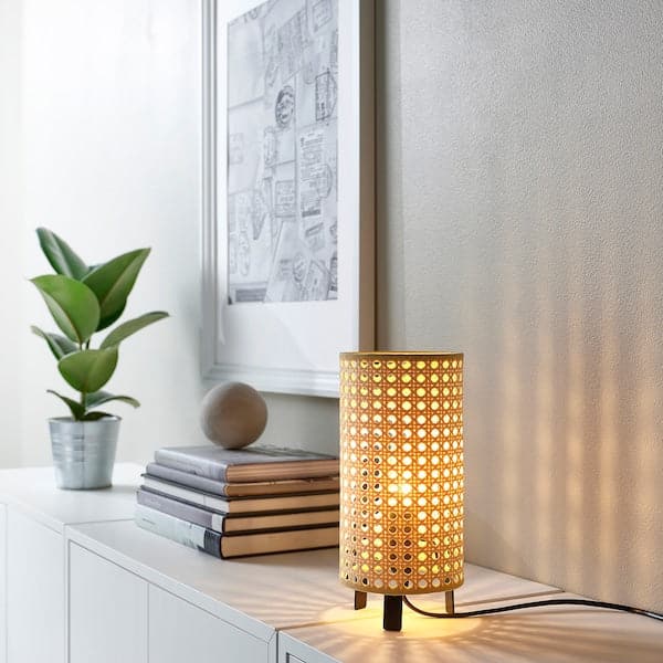SAXHYTTAN Table lamp - beige/black 26 cm , 26 cm - best price from Maltashopper.com 40502250
