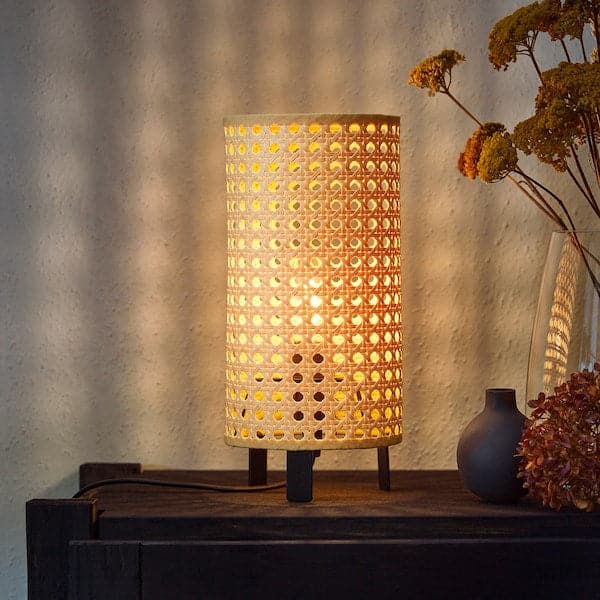 SAXHYTTAN Table lamp - beige/black 26 cm , 26 cm - best price from Maltashopper.com 40502250
