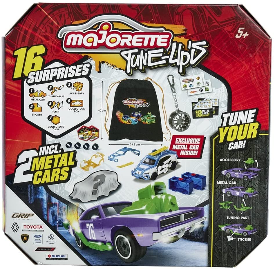 Majorette - Tune Up's Gift Set 14 sorprese +2 gadgets