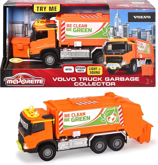 Toys Majorette Grand Series Volvo FMX Ecology truck, lights and sounds, 19 cm