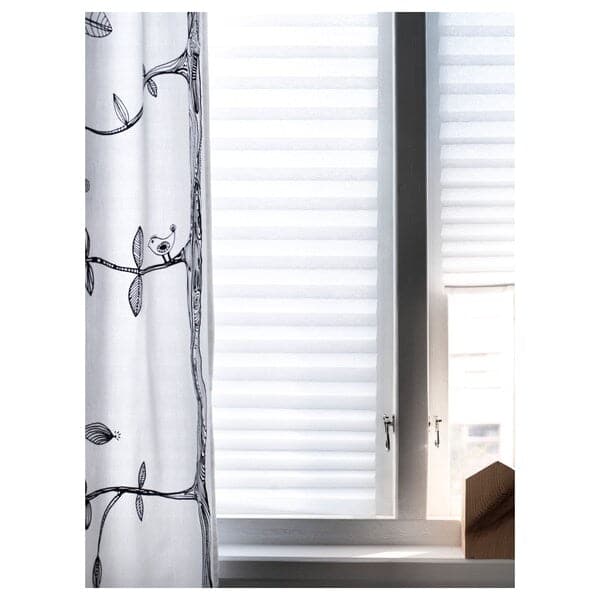 SCHOTTIS - Pleated blind, white, 90x190 cm - best price from Maltashopper.com 20242282