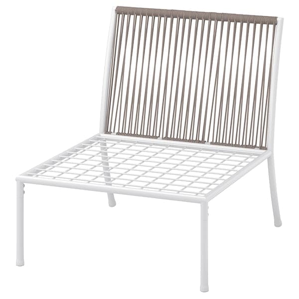 SEGERÖN - One-seat section, outdoor, white/beige - best price from Maltashopper.com 50510805