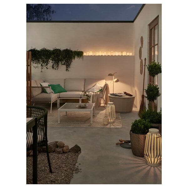 Ikea SEGERÖN - One-seat section, outdoor, white/beige
