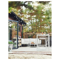 SEGERÖN - Corner section, outdoor, white/beige - Premium  from Ikea - Just €129.99! Shop now at Maltashopper.com