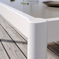 SEGERÖN - Coffee table, outdoor, white/beige, 73x73 cm - Premium  from Ikea - Just €103.99! Shop now at Maltashopper.com