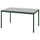 SEGERÖN - SEGERÖN Table, outdoor, dark green/light grey, 91x147 cm