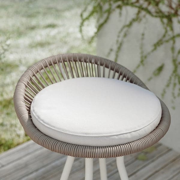SEGERÖN - Outdoor table and 2 bar stools, swivel white/beige/Frösön/Duvholmen beige , - best price from Maltashopper.com 39494859
