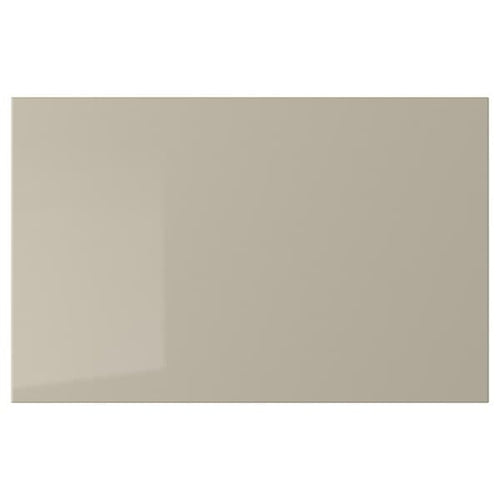 SELSVIKEN Door/front drawer - beige gloss 60x38 cm , 60x38 cm