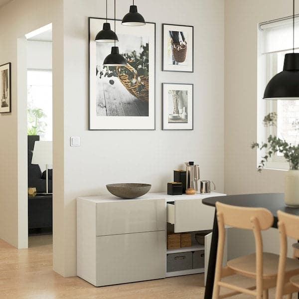 SELSVIKEN Door/front drawer - beige gloss 60x38 cm , 60x38 cm - best price from Maltashopper.com 90294866