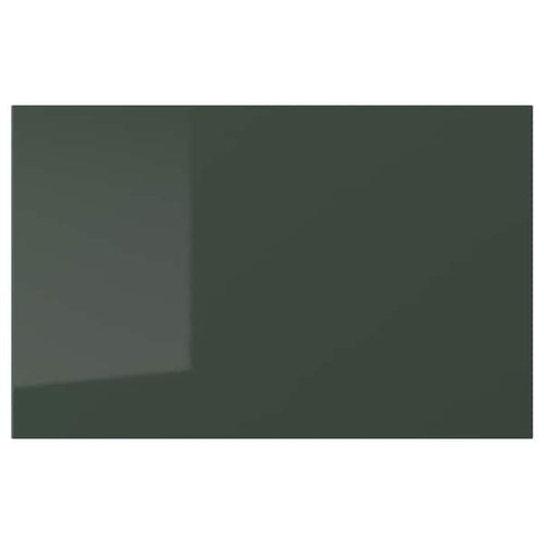 SELSVIKEN - Door/drawer front, high-gloss dark olive-green, 60x38 cm