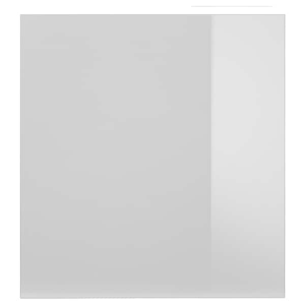 SELSVIKEN Anta - glossy light grey 60x64 cm