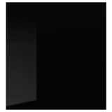 SELSVIKEN door, high-gloss black, 60x64 cm