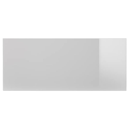 Ikea SELSVIKEN Drawer front - glossy light grey 60x26 cm