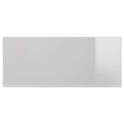 SELSVIKEN Drawer front - glossy light grey 60x26 cm
