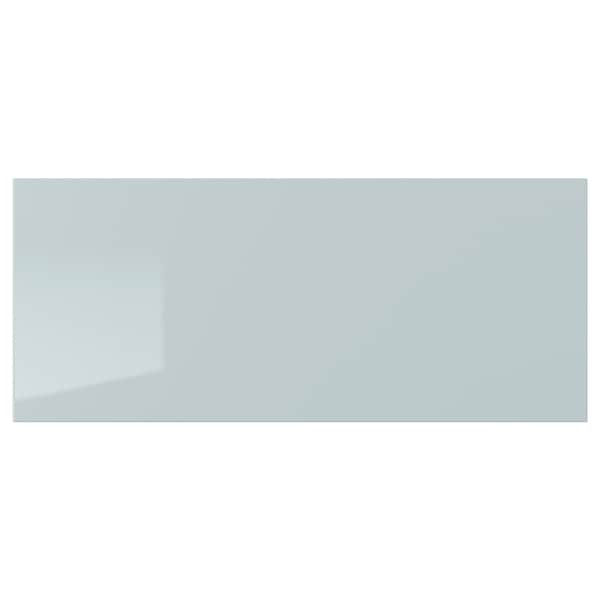 SELSVIKEN - Drawer front, high-gloss light grey-blue, 60x26 cm - best price from Maltashopper.com 00488656