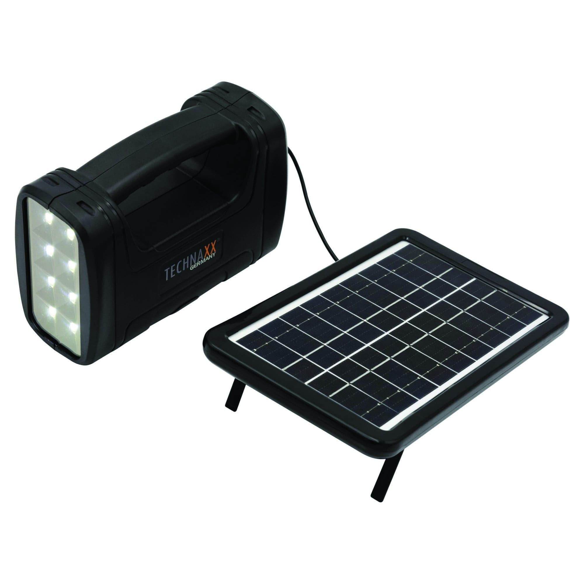 Set solar panel 3w and powerstation 8w with led torch with 5m cable 3 led bulbs 160 lm/w