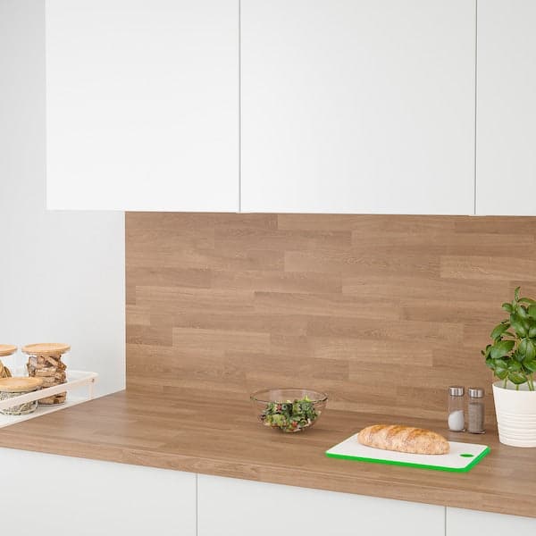 SIBBARP - Custom made wall panel, oak effect/laminate, 1 m²x1.3 cm - best price from Maltashopper.com 70444490