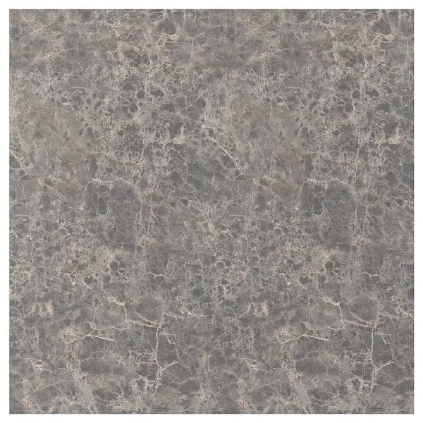 SIBBARP - Custom made wall panel, dark grey marble effect/laminate, 1 m²x1.3 cm - best price from Maltashopper.com 90423613