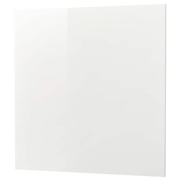 SIBBARP - Custom made wall panel, high-gloss white/laminate, 1 m²x1.3 cm - best price from Maltashopper.com 00216665