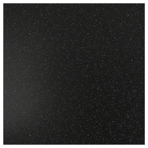 SIBBARP - Custom made wall panel, black mineral effect/laminate, 1 m²x1.3 cm